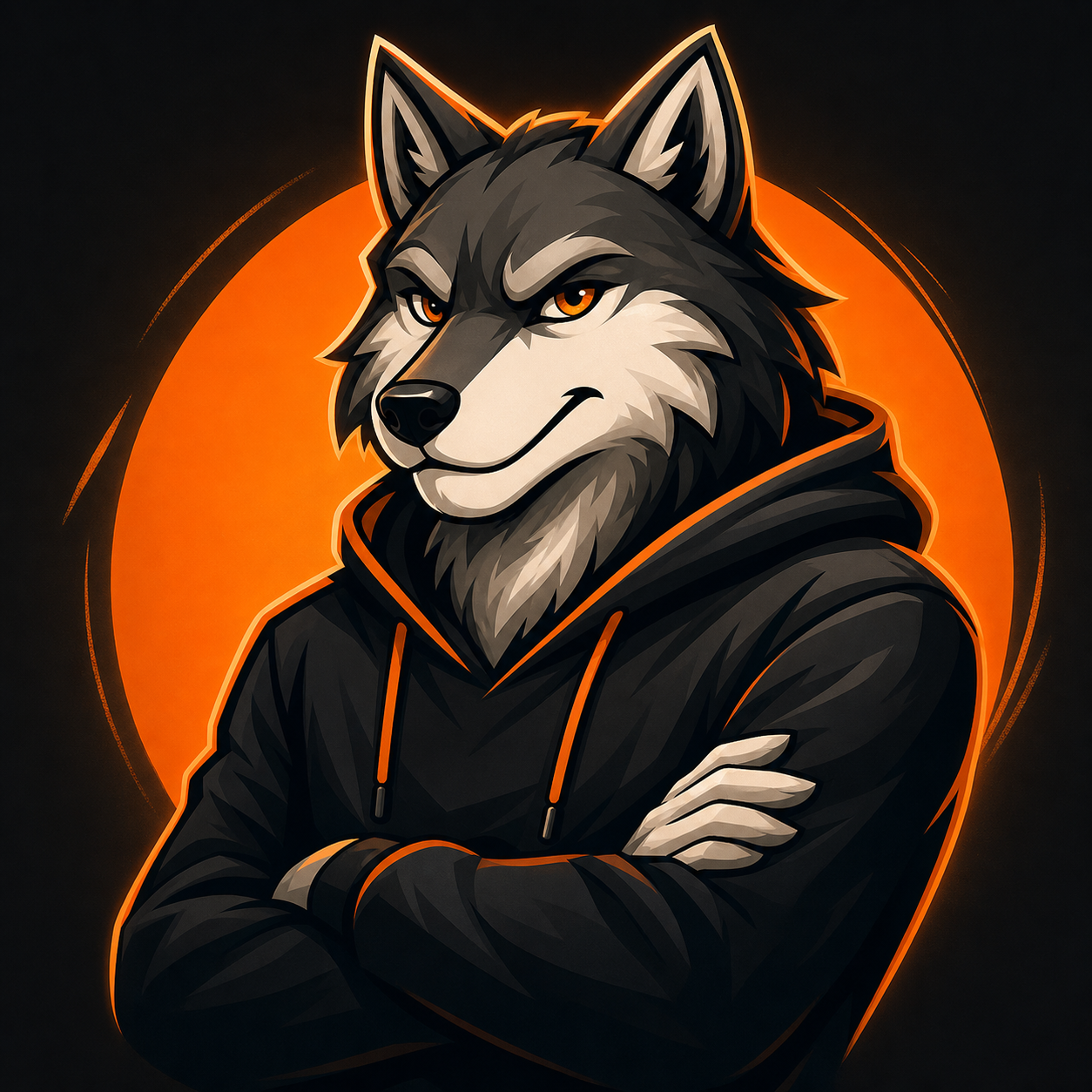 Mascotte FlyerWolf